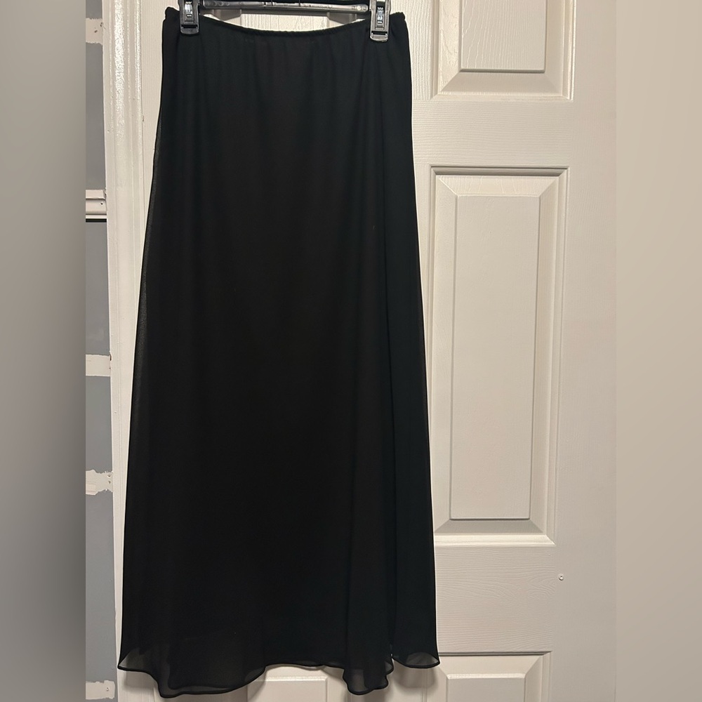 MSK Women's Black Maxi Skirt